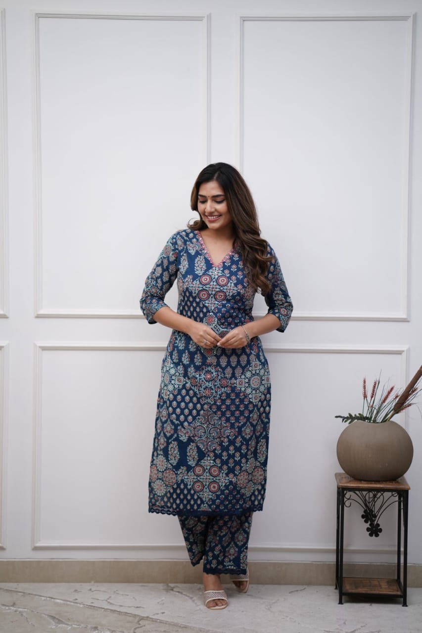 Easy Breezy Summer Cotton Maroon Cord Set
