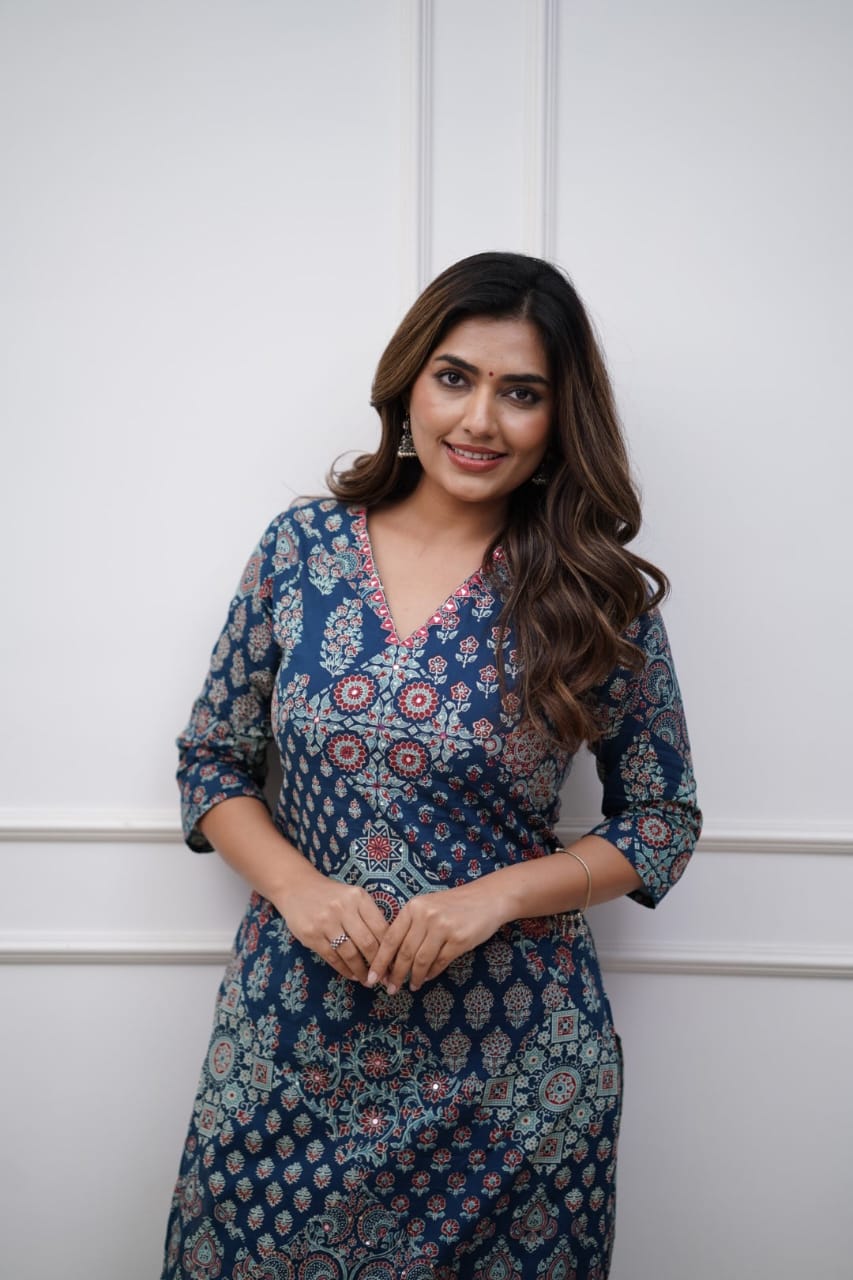 Easy Breezy Summer Cotton Maroon Cord Set