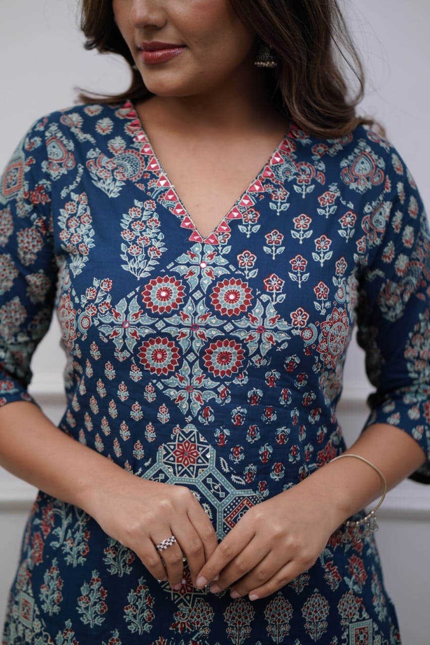Easy Breezy Summer Cotton Maroon Cord Set