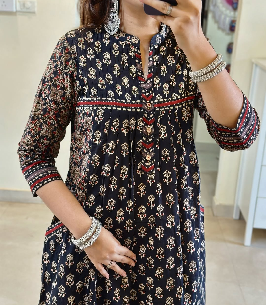 Beautiful Blue Kurta With Pant Dupatta Set